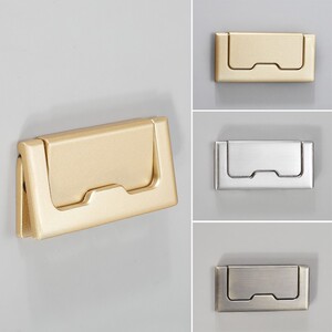 衣柜抽屉暗拉手平装榻榻米橱柜门拉手现代简约隐形明装柜子小把手