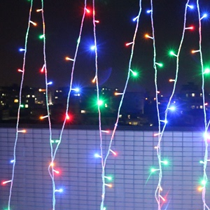 小夜灯LED彩灯七彩变色户外防水装饰闪灯串灯满天星圣诞节庆婚庆