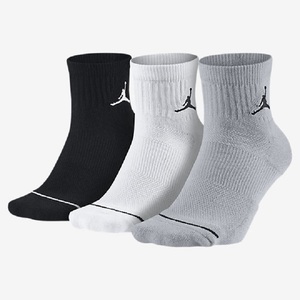 Nike耐克男女Air Jordan AJ 篮球袜三双装吸汗跑步运动袜子SX5544