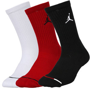 Nike耐克AJ高筒篮球袜新款男女袜缓震袜透气毛巾袜运动袜三装袜子