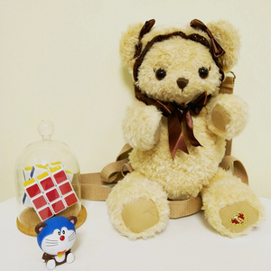 baby初版中奶茶熊,2way包,双肩包