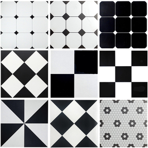 黑白花砖