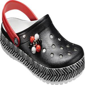 Crocs女鞋洞洞鞋凉鞋平跟包头时尚舒适易穿脱轻便正品842680