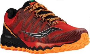Saucony/圣康尼男鞋运动休闲鞋红色越野跑步鞋美国直邮795592