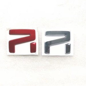 荣威er6飞凡er6 后备箱字标 行李箱标牌 汽车车标 r红色 电镀原厂