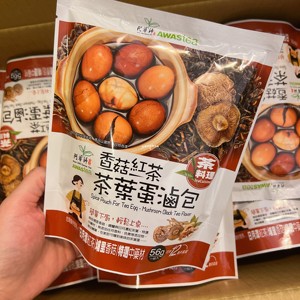中国台湾代购阿华师日月潭红茶香菇茶叶蛋卤包56g配料包可煮12颗