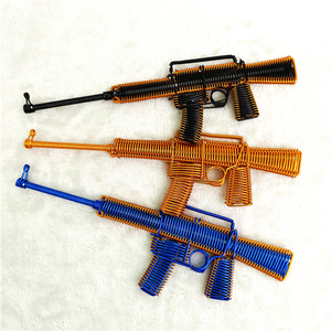 【小号m416工艺模型】摆件装饰 家居工艺品铝线手工创意送礼地摊