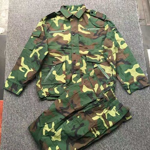 老式87迷彩服 大兜迷彩服 多口袋夏季工作服 87带屁兜迷彩服耐磨