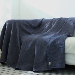 小格沙发巾四层纱布毛巾被床单盖毯盖被沙发盖布全盖通用可铺可盖