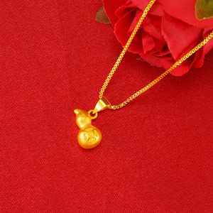 老凤祥黄金葫芦项链