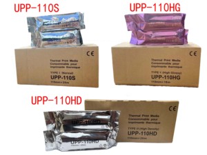 UPP-110S UPP-110HG UPP-110HD  黑白打印纸 B超记录纸/热敏打印