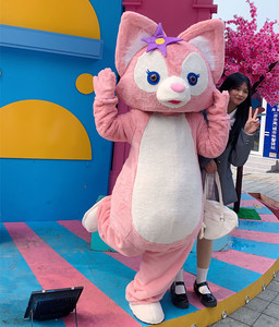 定制玲娜贝儿卡通人偶服装迪士尼网红同款星黛露演出玩偶头套道具