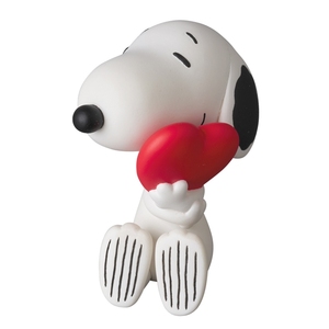 日本正版花生漫画史努比爱心装饰家居摆件玩具收藏手办公仔