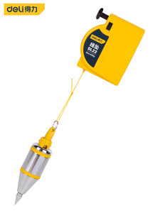 得力工具 线坠吊线坠吊线掉线陀线锥v形线垂线坠线锤水平dl21 22