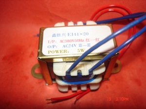汕头鑫胜兴牌全铜线织布机自动控制DB5VA380V转24V0.2A电源变压器