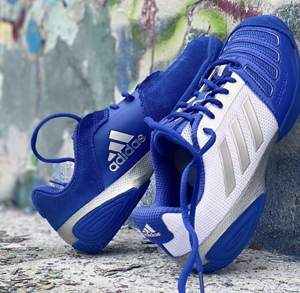 阿迪击剑鞋蓝熊猫 限量37最后几双(顺丰)