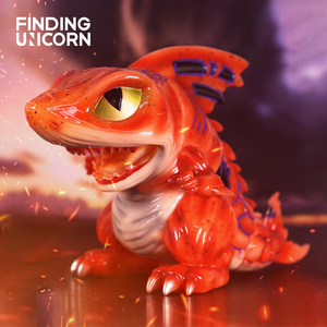 【独角兽】c预售mrg毛毛二熔岩地狱鲨蛋限量潮流玩具手办摆件礼物