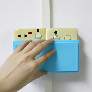 双联插座硅胶保护套家居防水防触电开关套防尘罩电源套卡通保护罩