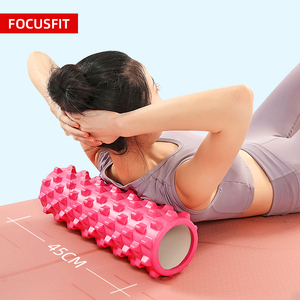 瑜伽柱肌肉放松滚轴轮泡沫轴瘦腿神器滚筒琅琊狼牙棒按摩健身器材