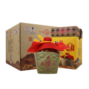 承德特产酒篓子白酒五谷纯粮酿造42度500mlx4瓶装浓香型老酒篓藏