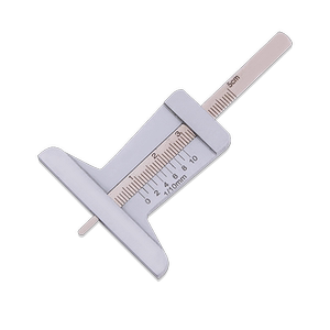 轮花纹深度尺电子胎刻尺轮胎纹标卡测数量尺显子度尺检游测