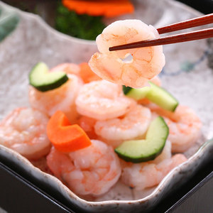 牡丹虾球500克半成品免浆虾仁南美对虾酒店饭店商用方便食材