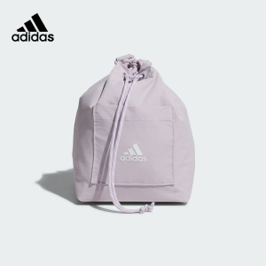 adidas阿迪达斯女包斜挎抽绳运动休闲包JJ2081