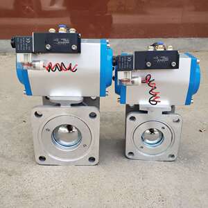 洒水车气动球阀油罐车气动阀门两通阀门dn5065