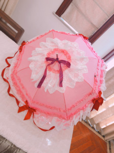 【定制包邮】东方peoject 八云紫 紫妈 道具伞 cos 一设二设可用