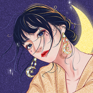 手绘头像唯美转手绘设计卡通写实情侣人物q版真人照片漫画定制作
