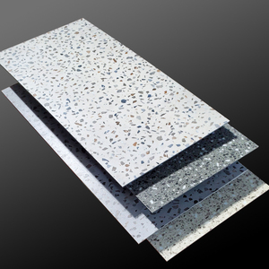 仿水磨石pvc地板贴卫生间防水防滑耐磨加厚塑胶地革厨房防油浴室