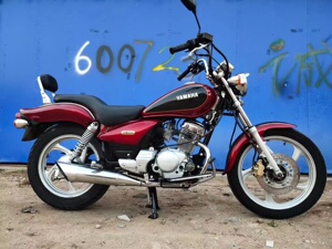 雅马哈纯进口125cc 凌骥复古太子摩托车劲悍原装正品男士代步整车