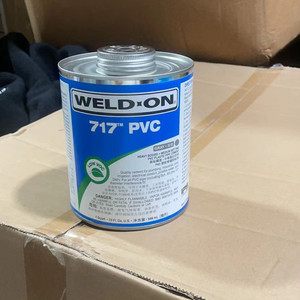 爱彼亚斯pvc胶水ips胶717透明胶水upvc化工管胶粘剂weld-on灰色