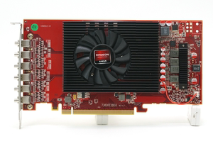 旌宇多屏显卡 AMD R7 360 6mDP 4G PRO 6联屏 4K高清 miniDP接口