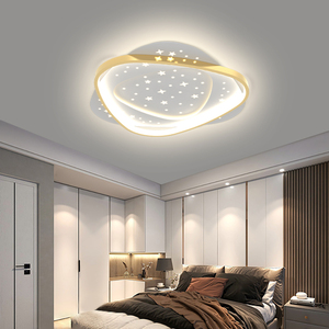 卧室吸顶灯2022新款智能网红主卧灯房间护眼亚克力灯家用现代简约