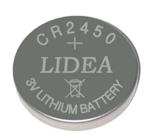 2粒 LIDEA CR2450 3V lithium battery 纽扣电池遥控器用 包邮