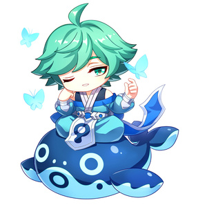 6月新款庄周钥匙扣书包小挂件链圈q版卡通辅助王者荣耀游戏周边