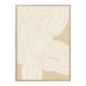 ins性冷淡风北欧装饰画 线条idee日式挂画玄关客厅餐厅原木框