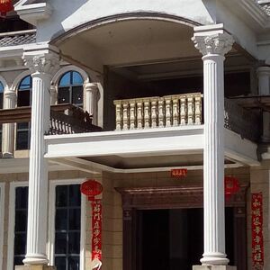 厂家直销欧式罗马柱模具塑钢圆柱建筑用大门水泥柱子外墙现浇圆型