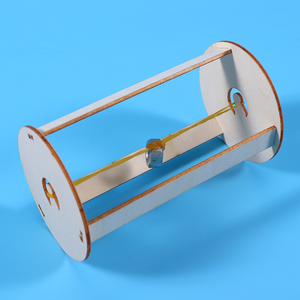 幼儿园科学小制作滚轮 diy小实验胡克滚轮定律魔轮小学生创意手工