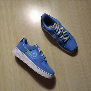 nike air force 1 lv8 af 1 天蓝金扣男子空军板鞋db3597-400-100