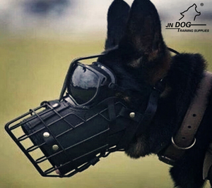 狗战术口笼东德专用口笼工作犬训练用品狗嘴套嘴罩防咬实战罗威纳