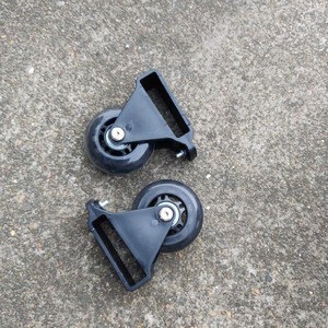 梯子轮子伸缩梯子滑轮奥鹏巴芬镁多力梯子轮移动轮子en131楼梯轮