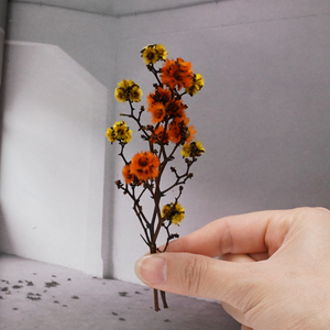 腊梅 干花装饰摆件永生真鲜花天然风干文艺ins摆设拍照花束道具