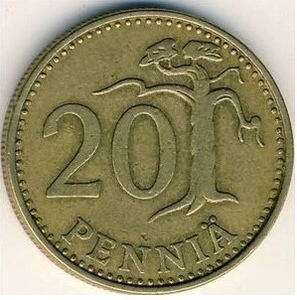 芬兰硬币