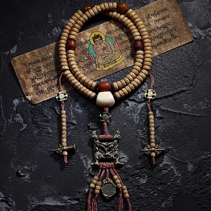 00nmwz549706淘宝原创设计天然三花料驼骨藏式佛珠骆驼骨手串男民族