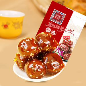 御食园冰糖葫芦500g果脯蜜饯山楂球休闲小零食老北京特产独立包装