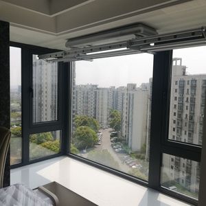 上海凤铝断桥铝门窗封阳台三层玻璃隔音平开系统窗铝合金窗阳光房
