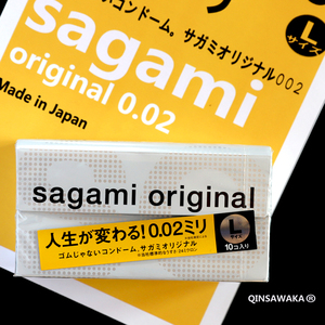 日本进口sagami相模002大号避孕套60mm超薄大码加大号安全套l码