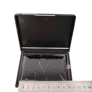 立早朱砂印台黑色邮票戳铜印油性印泥印鉴盖章100x65mm热卖墨盒